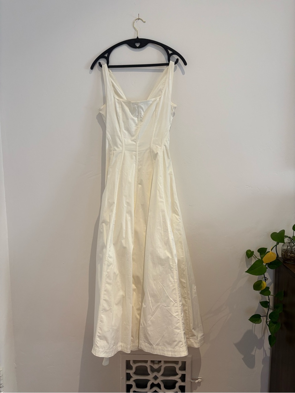 MARIABELLA
White Stretch Cotton Midi Sundress House of CB